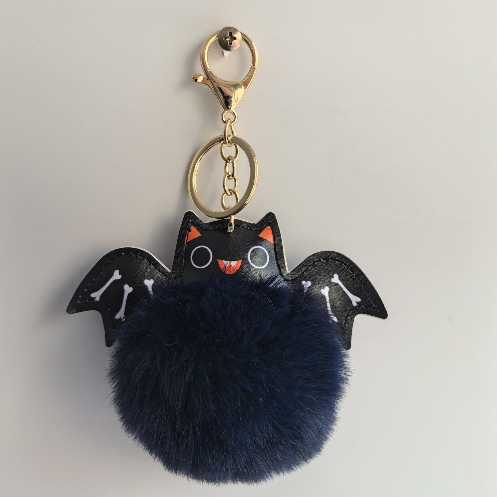 Summer Halloween leder sleutelhanger