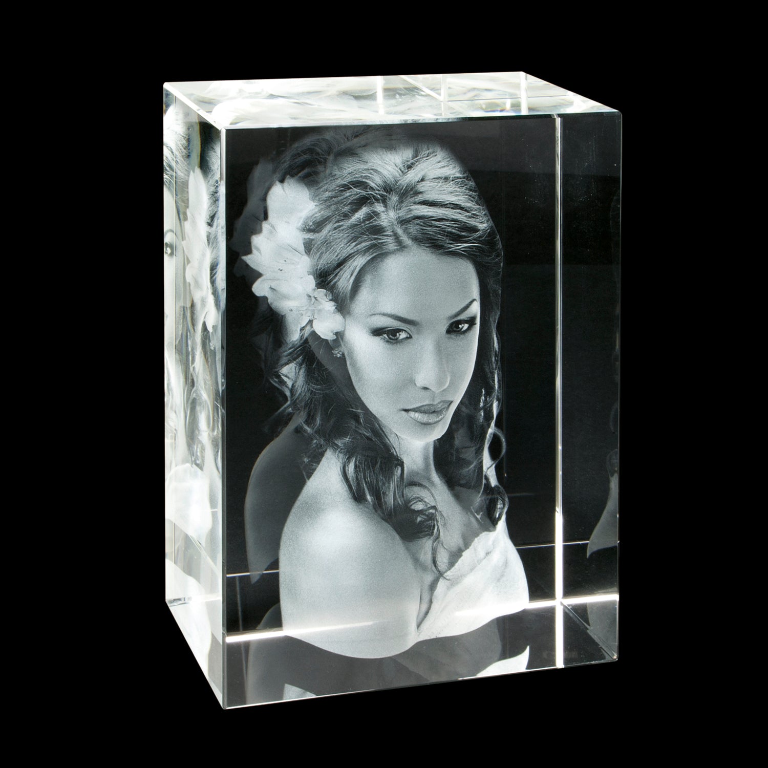 3D glasfoto + Clarisso® voet - SET -