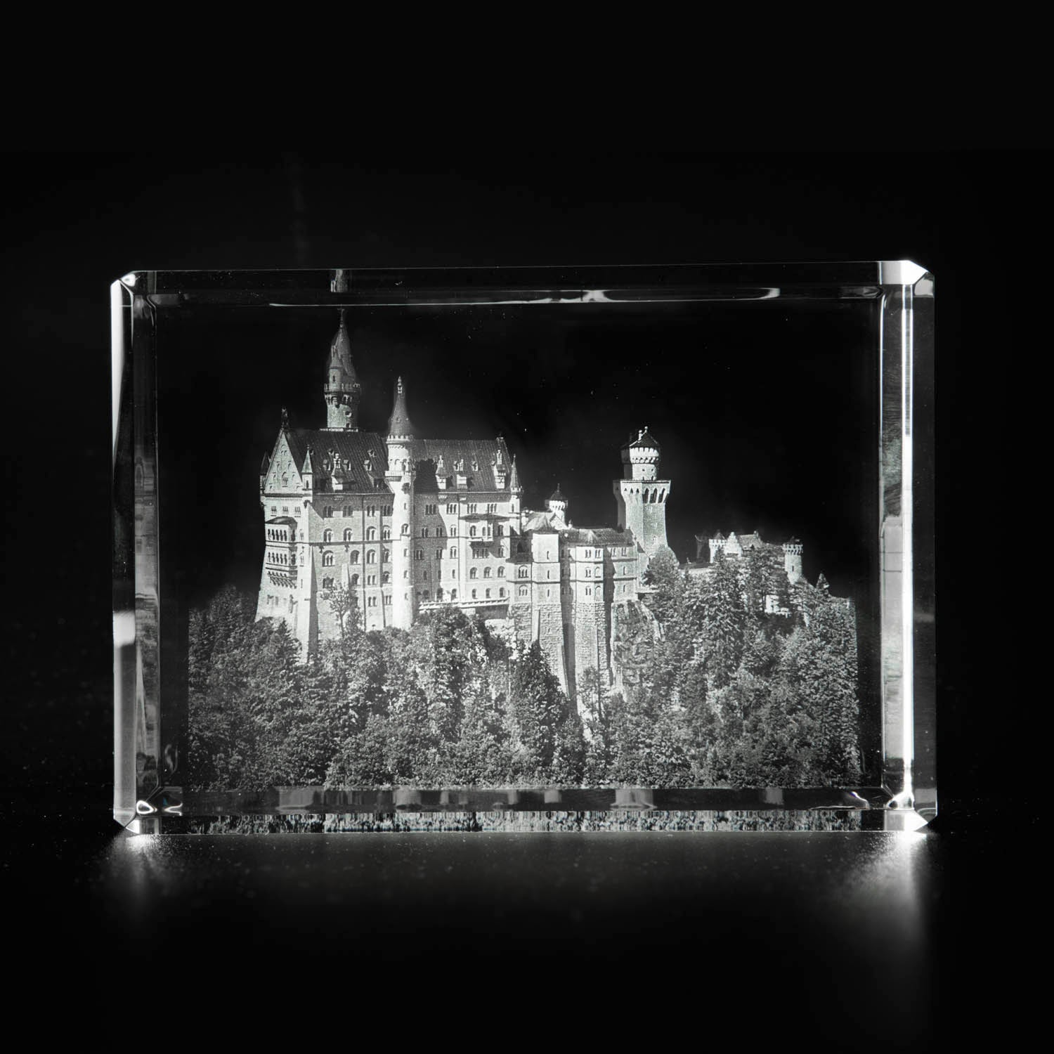 3D glasfoto + Clarisso® voet - SET -