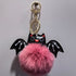 Summer Halloween leder sleutelhanger