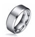 Bague simple en acier titane