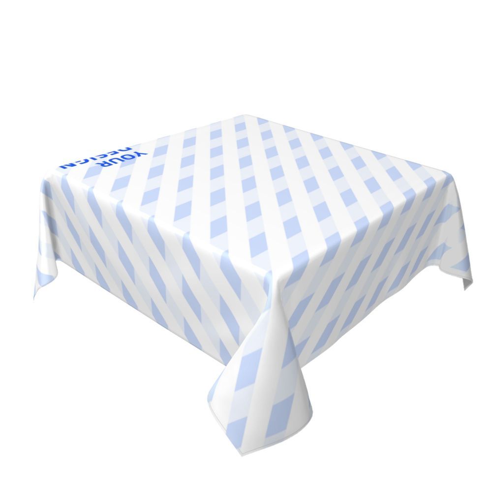 Nappe carrée anti tache et résistante à l'huile