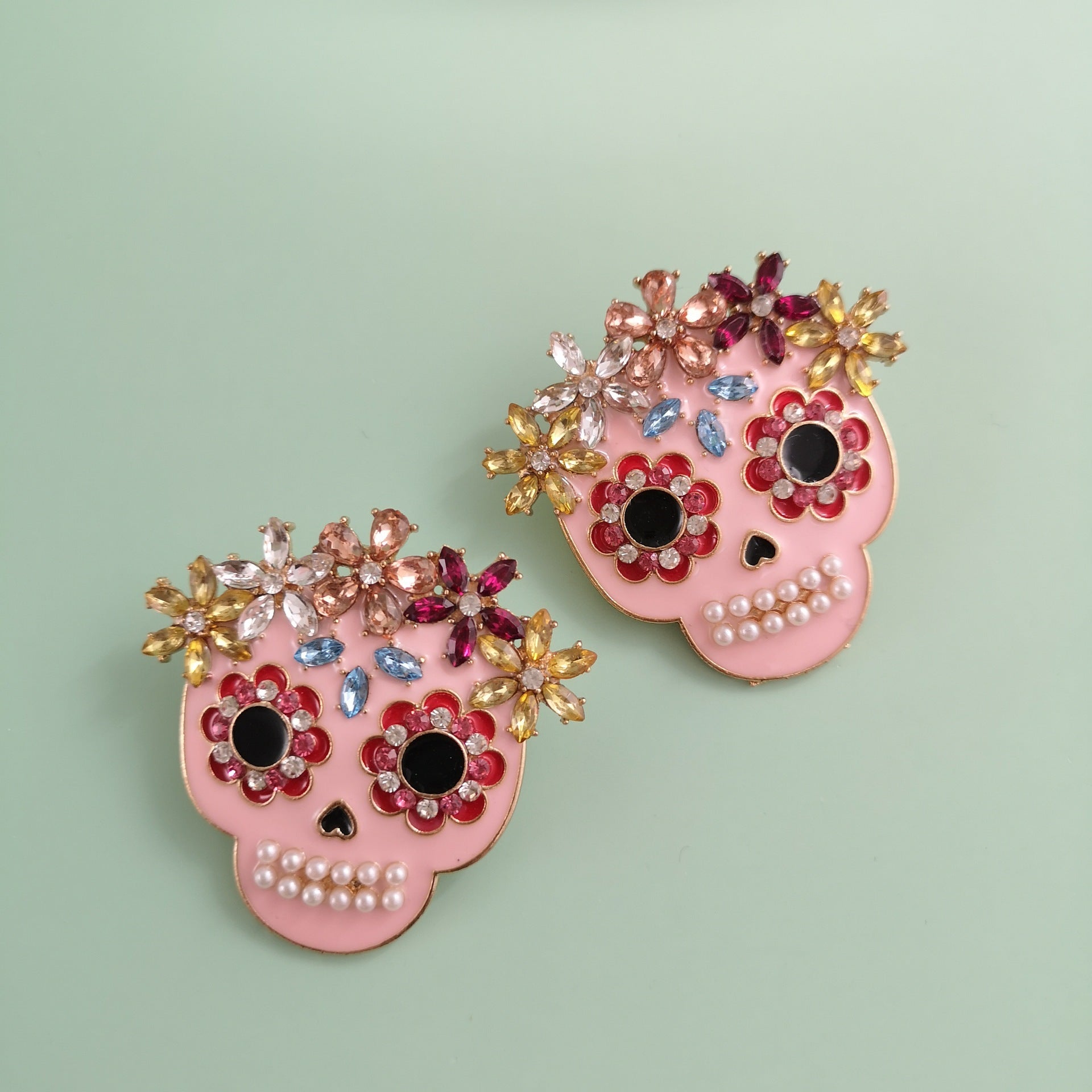 Halloween oorbellen Rhinestone