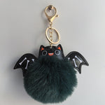 Summer Halloween leder sleutelhanger