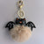 Summer Halloween leder sleutelhanger