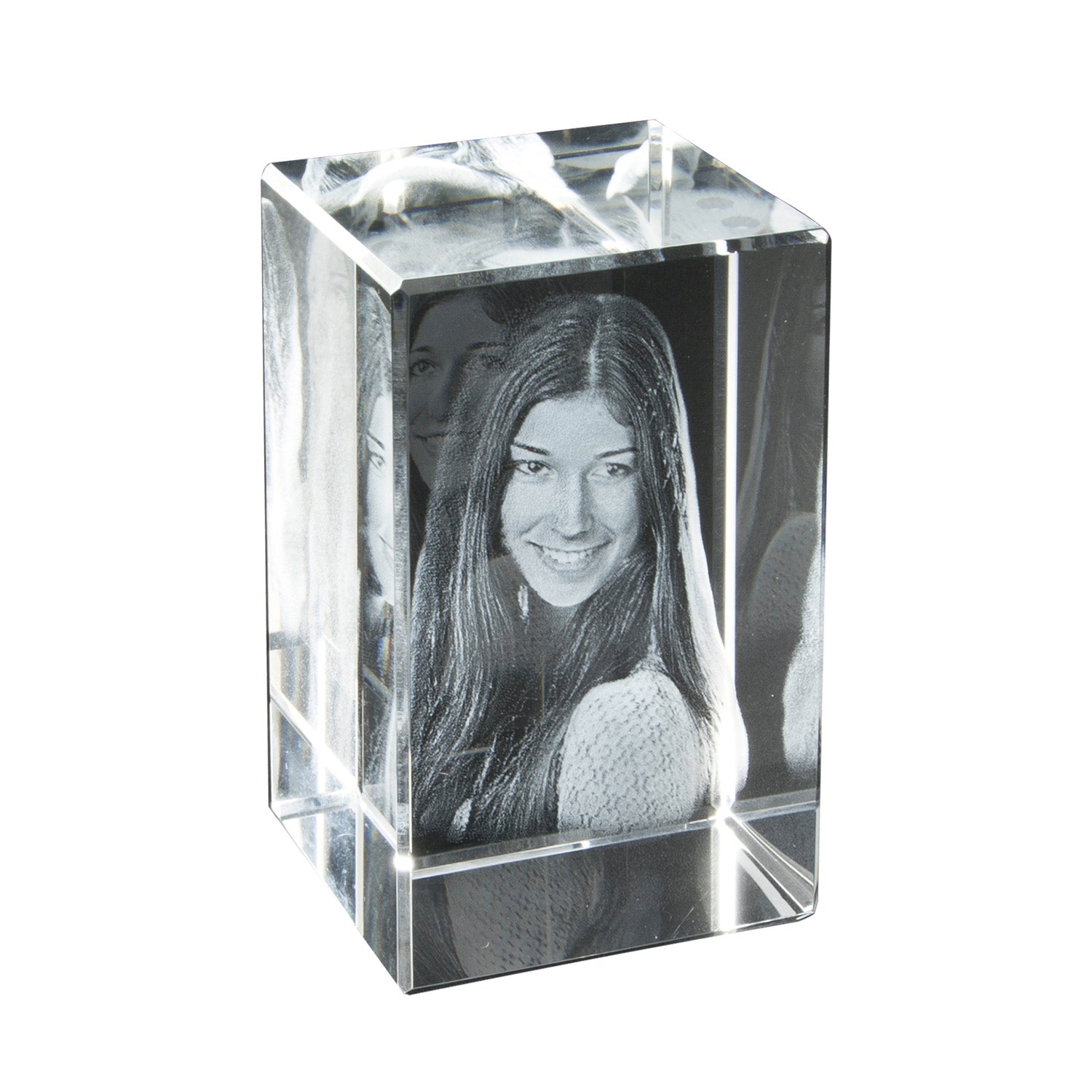 Photo 3D en verre + socle Clarisso® - SET -