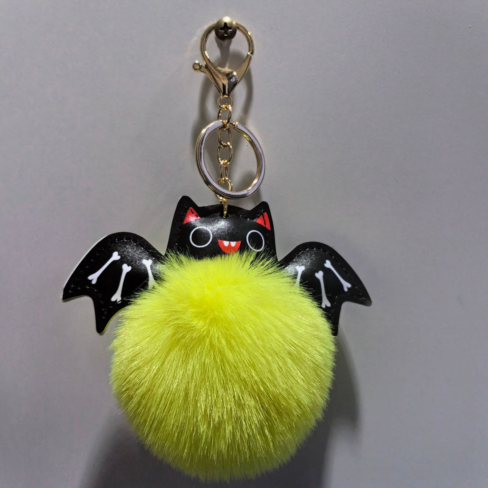 Summer Halloween leder sleutelhanger