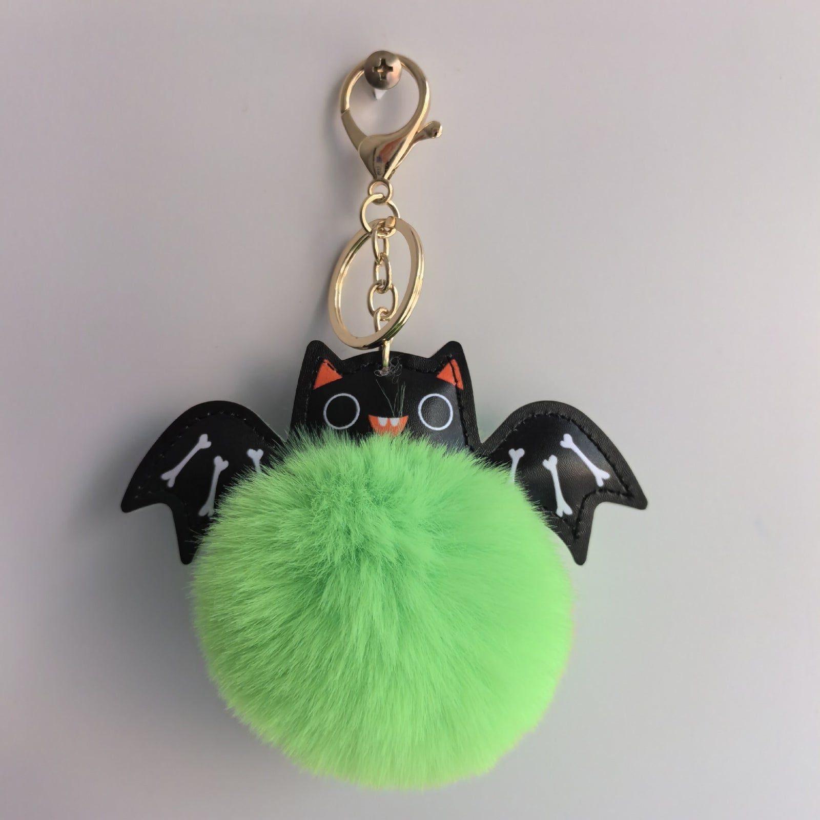 Summer Halloween leder sleutelhanger