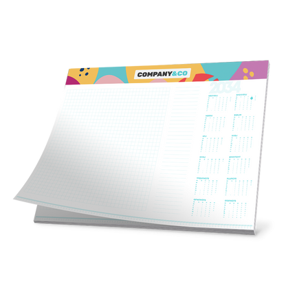 Bureau-onderlegger met logo: Multifunctionele reclamedrager