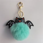 Summer Halloween leder sleutelhanger