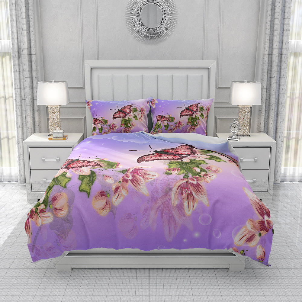 Spring Blossom Butterfly Series Cross-border Bedding