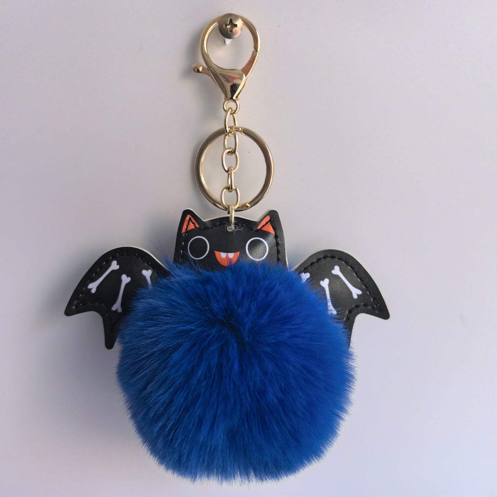 Summer Halloween leder sleutelhanger