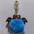 Summer Halloween leder sleutelhanger