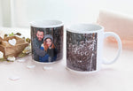 Mug blanc standard avec photo et/ou texte