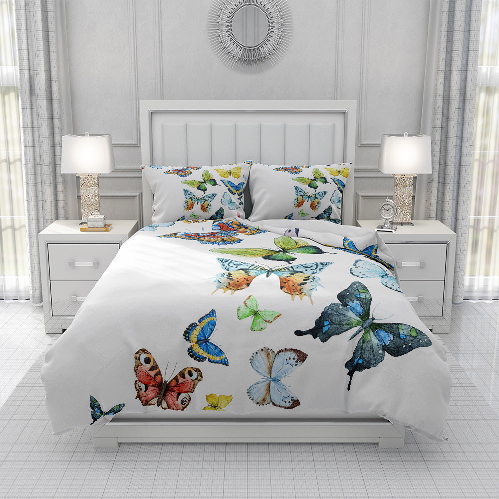 Spring Blossom Butterfly Series Cross-border Bedding