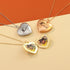 Pendentif en forme de coeur