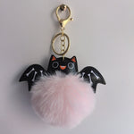 Summer Halloween leder sleutelhanger