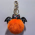 Summer Halloween leder sleutelhanger