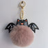 Summer Halloween leder sleutelhanger