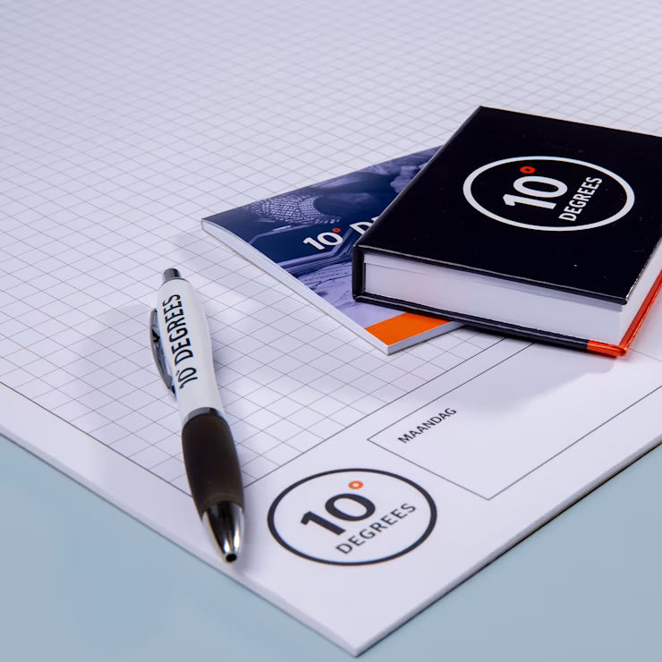 Bureau-onderlegger met logo: Multifunctionele reclamedrager