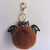 Summer Halloween leder sleutelhanger