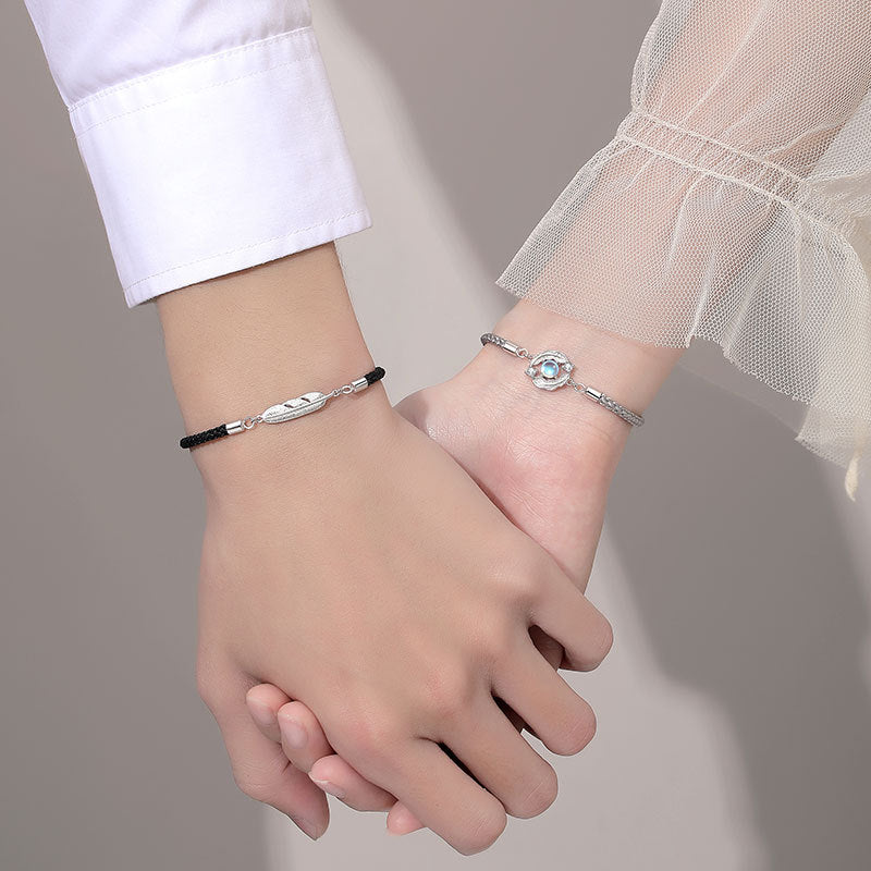 Couple Bracelet Fashion Small Design Sterling Silver