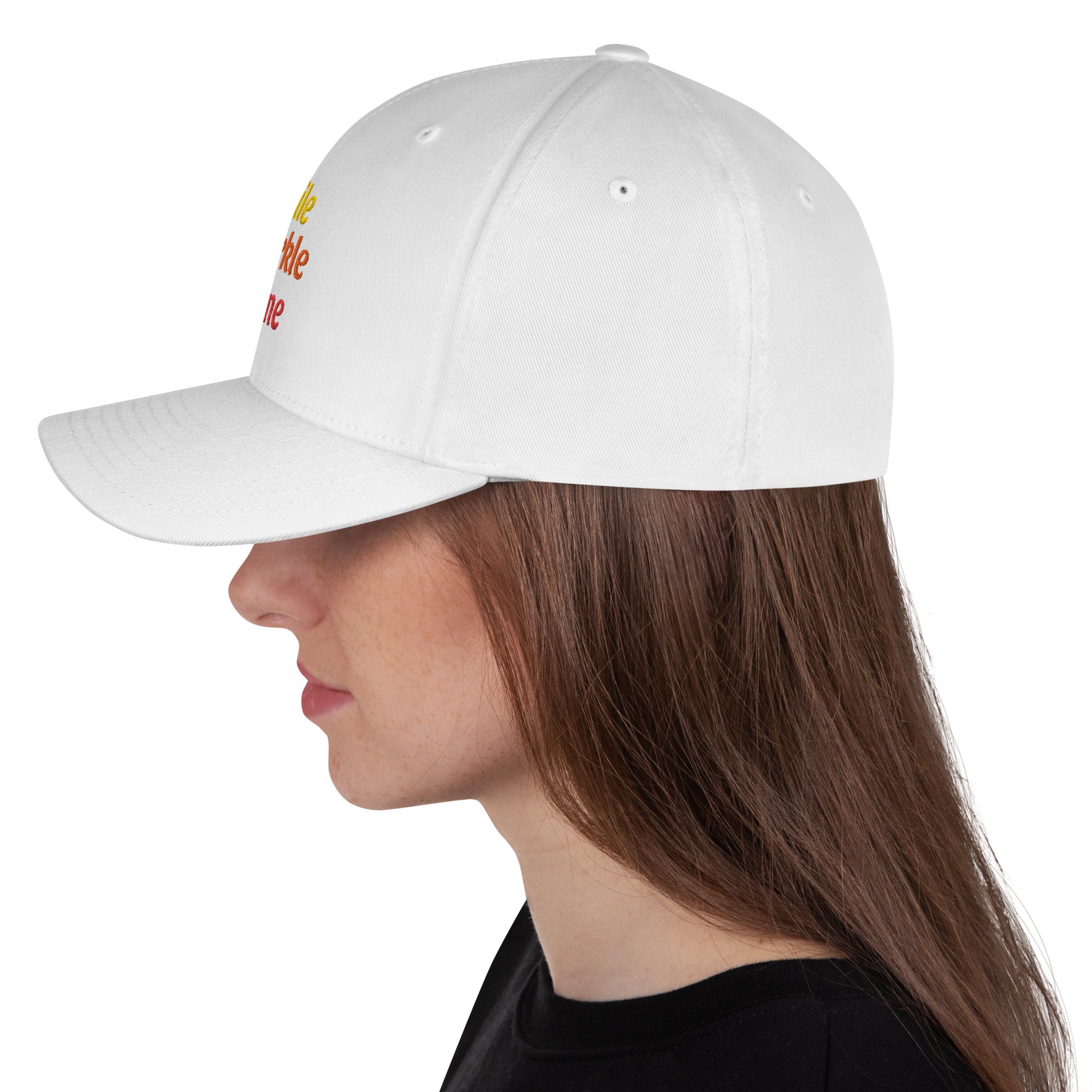 Casquette en sergé avec structure