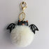 Summer Halloween leder sleutelhanger