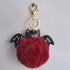 Summer Halloween leder sleutelhanger