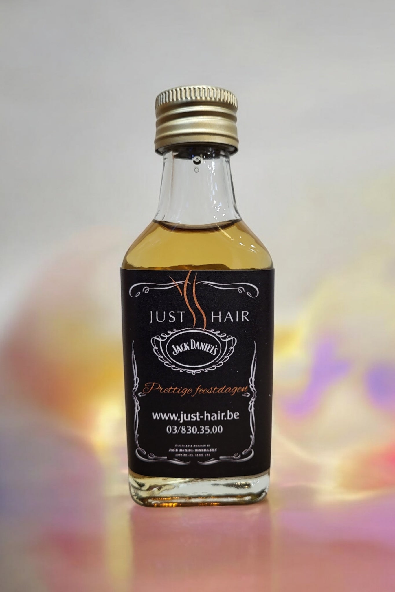 Flesje met Jack Daniels whisky (vanaf 20 stuks)