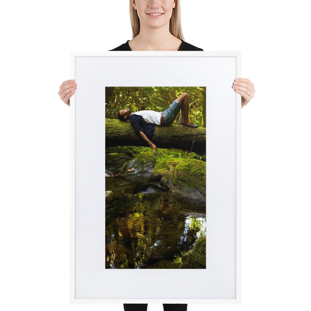 Ingelijste matte poster met mat frame