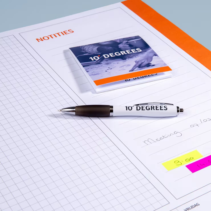 Bureau-onderlegger met logo: Multifunctionele reclamedrager